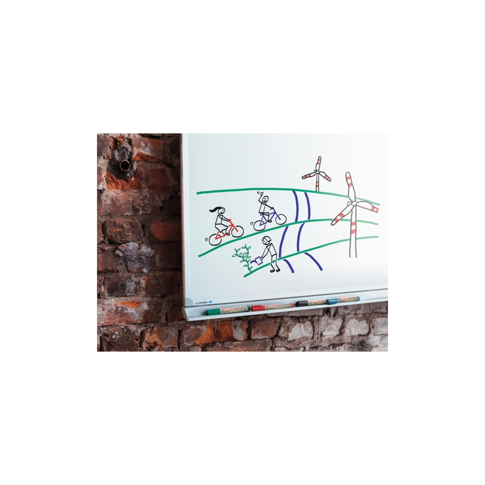 Produktbild för Whiteboardpenna edding 29 EcoLine blandad. 1-5 mm sned spets