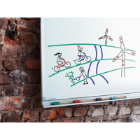 Produktbild för Whiteboardpenna edding 29 EcoLine blandad. 1-5 mm sned spets