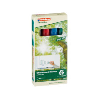 Produktbild för Whiteboardpenna edding 29 EcoLine blandad. 1-5 mm sned spets