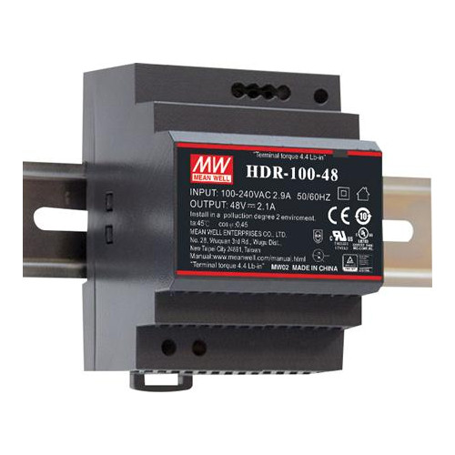 Solar Plus Strømforsyning, 1 faset, ind: 85-264V AC, ud: 24V DC, 4,2 A,...