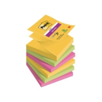 Produktbild för Post-it Super Sticky Z-Notes, Carnival Collection, 76 x 76 m...