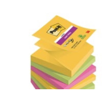 Produktbild för Post-it Super Sticky Z-Notes, Carnival Collection, 76 x 76 m...