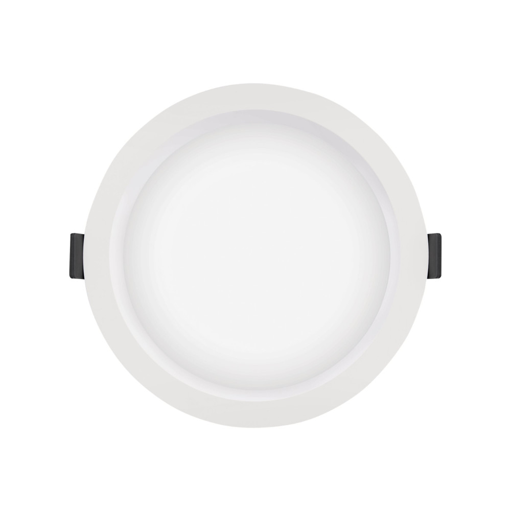 Produktbild för LEDVANCE DOWNLIGHT ALU - takförsänkt lampa - LED - 14 W - svalt vitt ljus - 4000 K - rund - vit