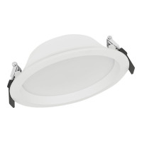 Produktbild för LEDVANCE DOWNLIGHT ALU - takförsänkt lampa - LED - 14 W - svalt vitt ljus - 4000 K - rund - vit