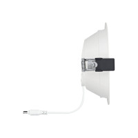 Produktbild för LEDVANCE DOWNLIGHT ALU - takförsänkt lampa - LED - 14 W - svalt vitt ljus - 4000 K - rund - vit