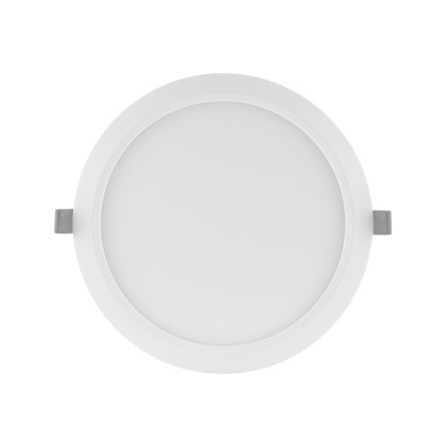 LEDVANCE LEDVANCE DOWNLIGHT SLIM - wall/ceiling recessed lamp - LED - 6 W - varmt vitt ljus - 3000 K - rund - vit