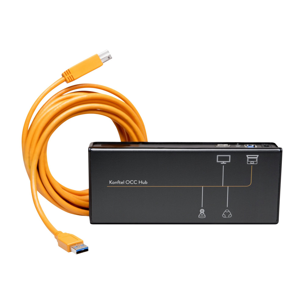 Produktbild för Konftel One Cable Connection Hub - enhet för videokonferens - power adapter included