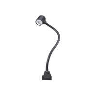Produktbild för WRKPRO LED maskinlampa "ALPHA" med 455 mm flexibel arm 5W /...