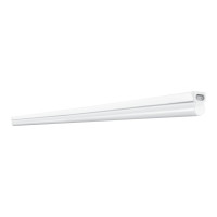 Produktbild för LEDVANCE LINEAR COMPACT BATTEN 1200 - vägg-/taklampa - LED - 20 W - varmt vitt ljus - 3000 K - vit