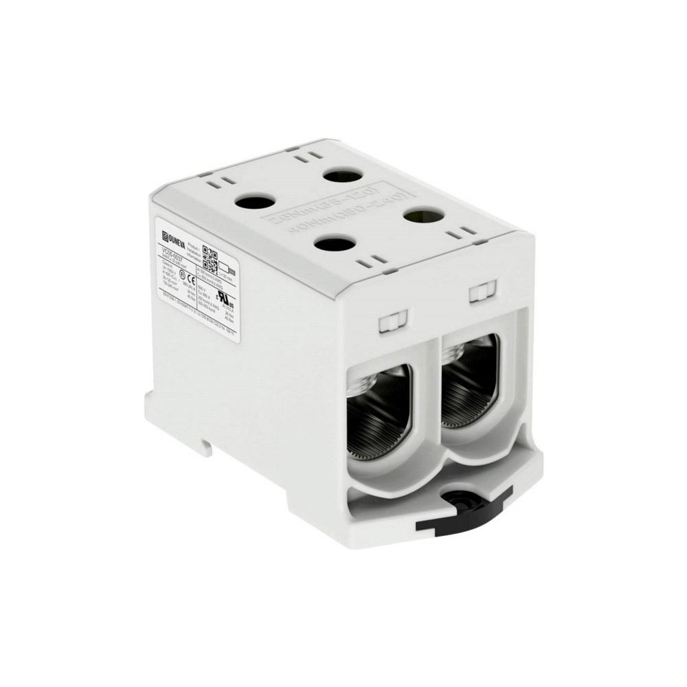 Produktbild för OTL-isolerad universalklämma aluminium/koppar 2*(35-240) mm2...
