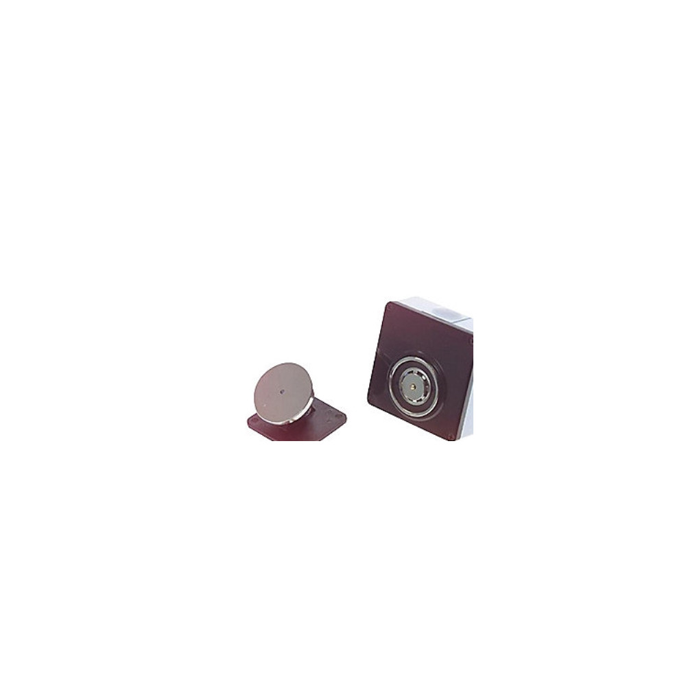 Produktbild för Dörrmagnet Universal 24VDC 66mA, 400N, 1,6W inkl. monterings...
