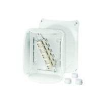 Produktbild för Hensel DK 2525 G, Polykarbonat, Grå, IP55, 255 mm, 112 mm, 2...