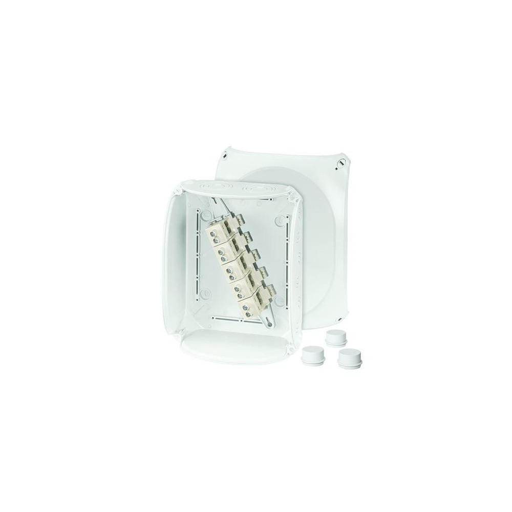 Produktbild för Hensel DK 2525 G, Polykarbonat, Grå, IP55, 255 mm, 112 mm, 2...