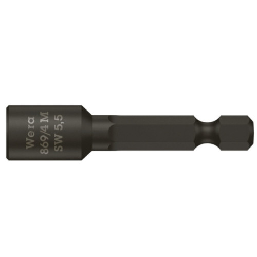 Wera Wera 869/4 M, 1 styck, Hexagonal, 25,4 / 4 mm (1 / 4"), 13 m...
