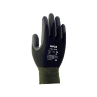 Produktbild för Uvex 60248, Industrihandskar, Svart, Vuxen, Unisex, 1 styck,...