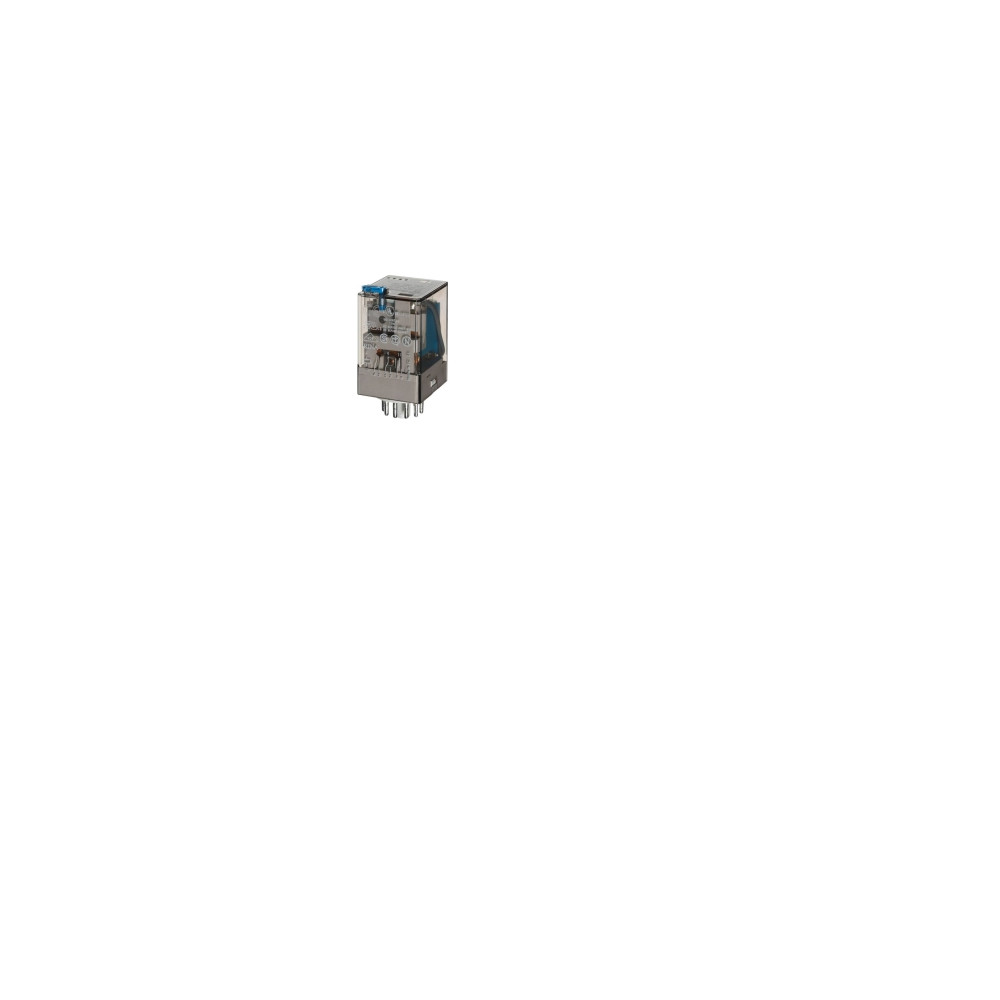 Produktbild för Finder 60.13.9.024.0074 Stikrelæ 24 V/DC 10 A 3 x omskifter...