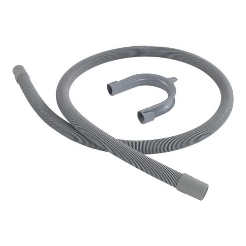 NEOPERL NEOPERL avloppsslang grå med gummimuffar 22 x 19 mm + böj, l...