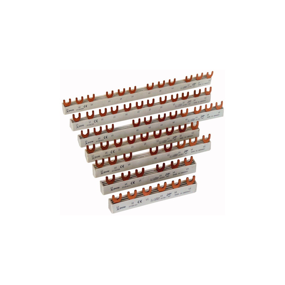 Produktbild för Eaton 215644, Samlingsskenklämma, Rak, Hankoppling, Koppar,...