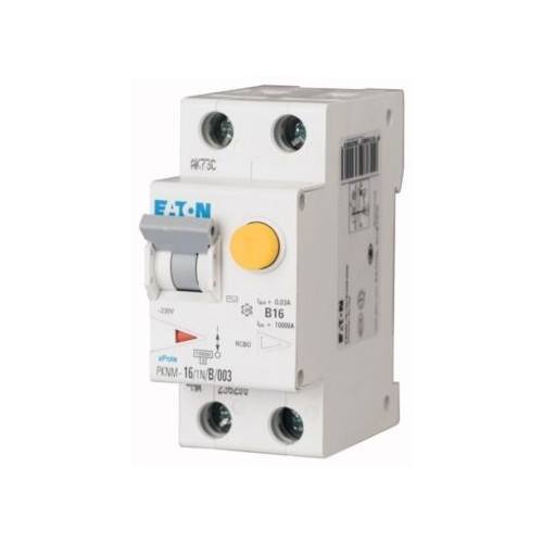 Eaton EATON Kombinationsbrytare, 1-polig + neutral, 6A, C-karaktär...
