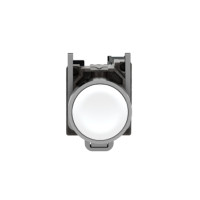 Produktbild för Schneider Electric XB4, Knapp, Vit, IP66, IK06, Klass I, 30...