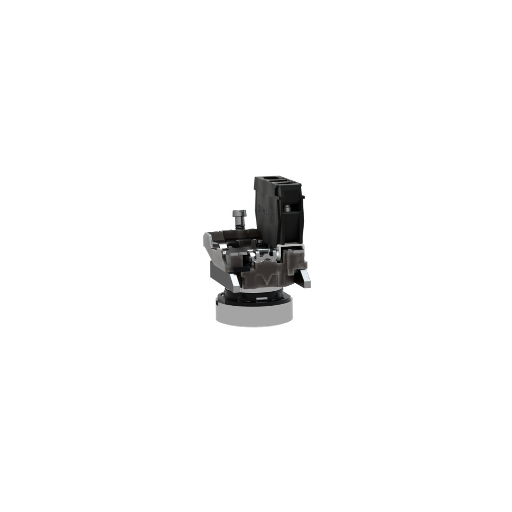 Produktbild för Schneider Electric XB4, Knapp, Vit, IP66, IK06, Klass I, 30...