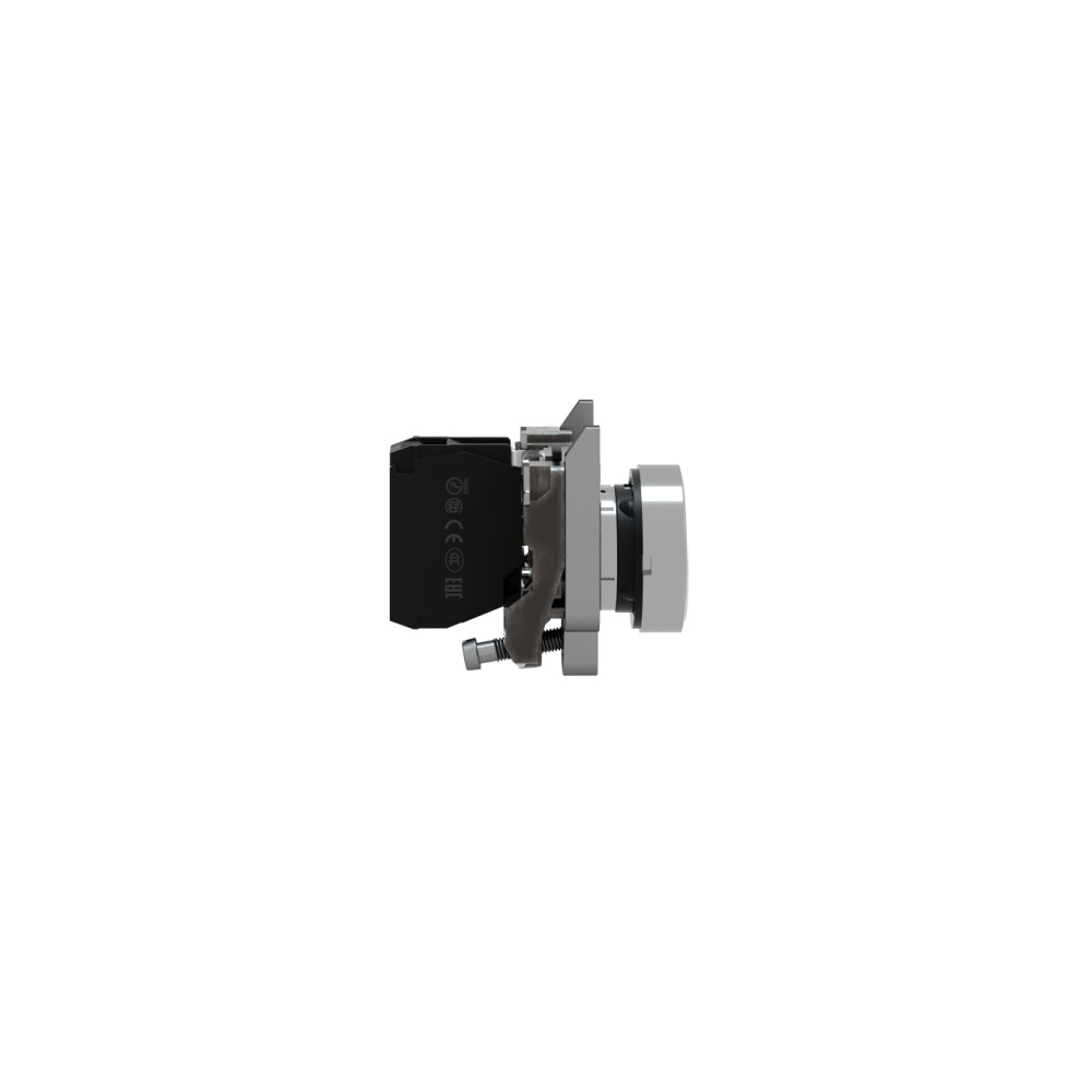 Produktbild för Schneider Electric XB4, Knapp, Vit, IP66, IK06, Klass I, 30...