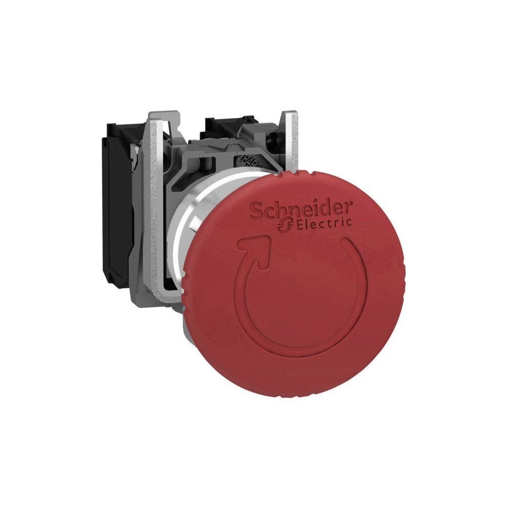 Produktbild för Schneider Electric XB4, Knapp, IP66, IK06, 40 mm, 82 mm, 47...
