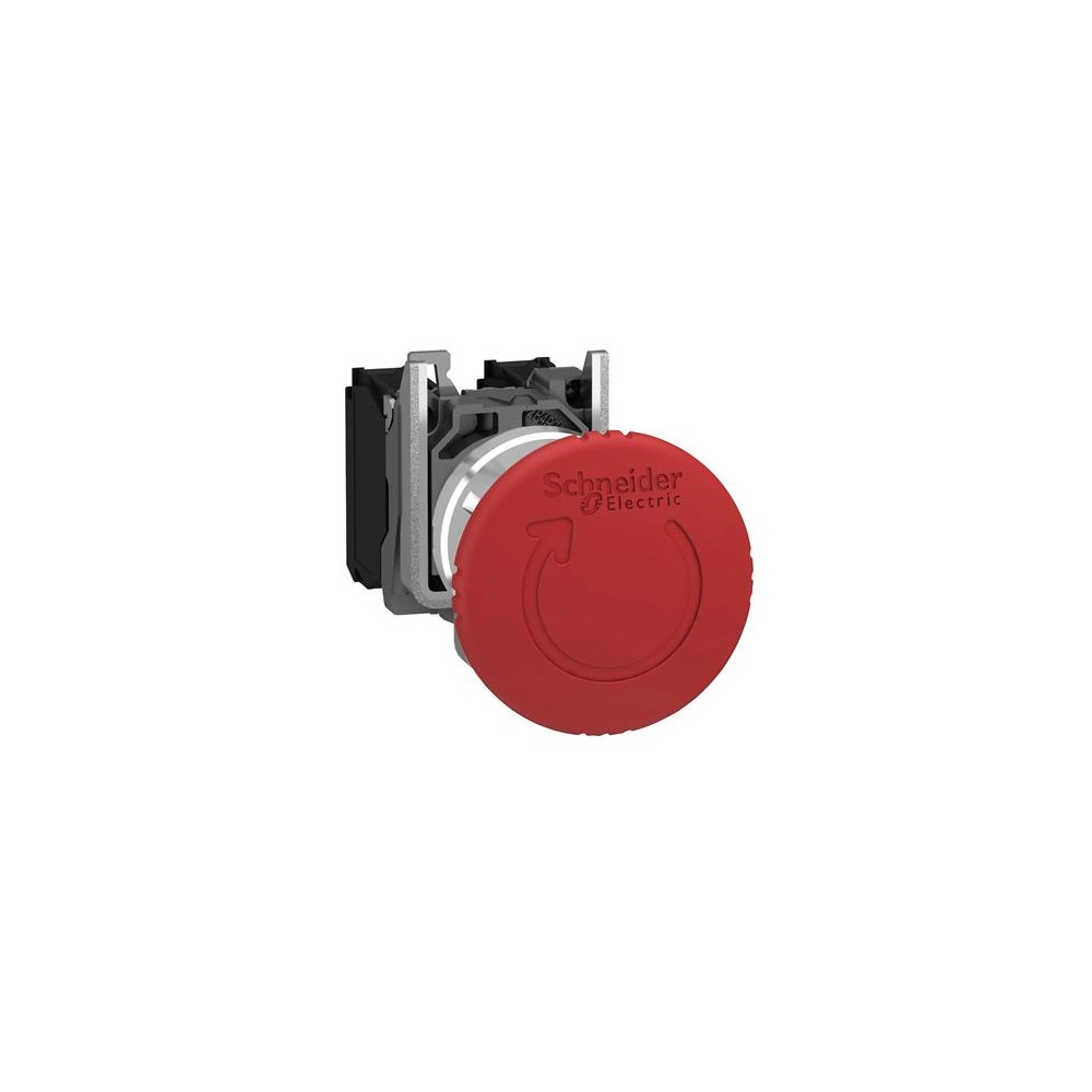 Produktbild för Schneider Electric XB4, Knapp, IP66, IK06, 40 mm, 82 mm, 47...