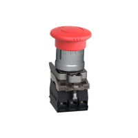 Produktbild för Schneider Electric XB4, Knapp, IP66, IK06, 40 mm, 82 mm, 47...