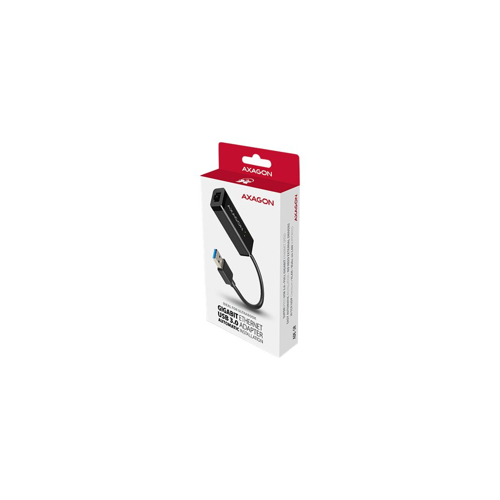 Produktbild för AXAGON ADE-SR - nätverksadapter - USB 3.0 - Gigabit Ethernet x 1