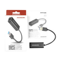 Produktbild för AXAGON ADE-SR - nätverksadapter - USB 3.0 - Gigabit Ethernet x 1