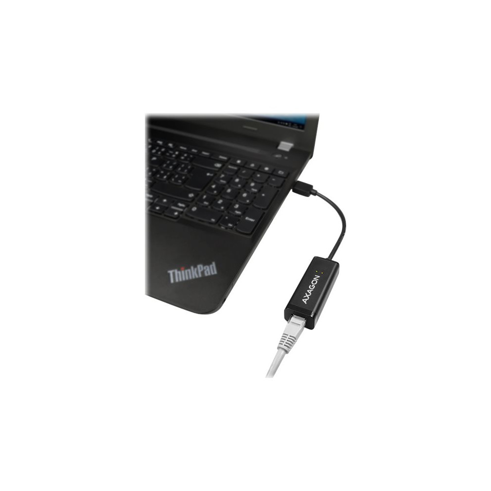 Produktbild för AXAGON ADE-SR - nätverksadapter - USB 3.0 - Gigabit Ethernet x 1