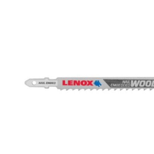 Stanley Lenox sticksågblad B406T3 för trä m/ spik TPI 6