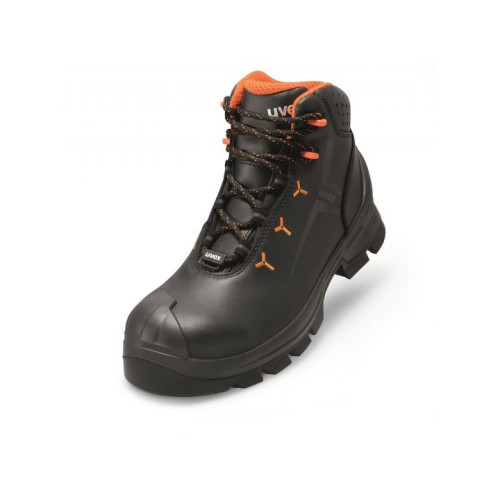 Uvex Uvex 65232, Unisex, Vuxen, Säkerhetskängor, Svart, Orange, E...