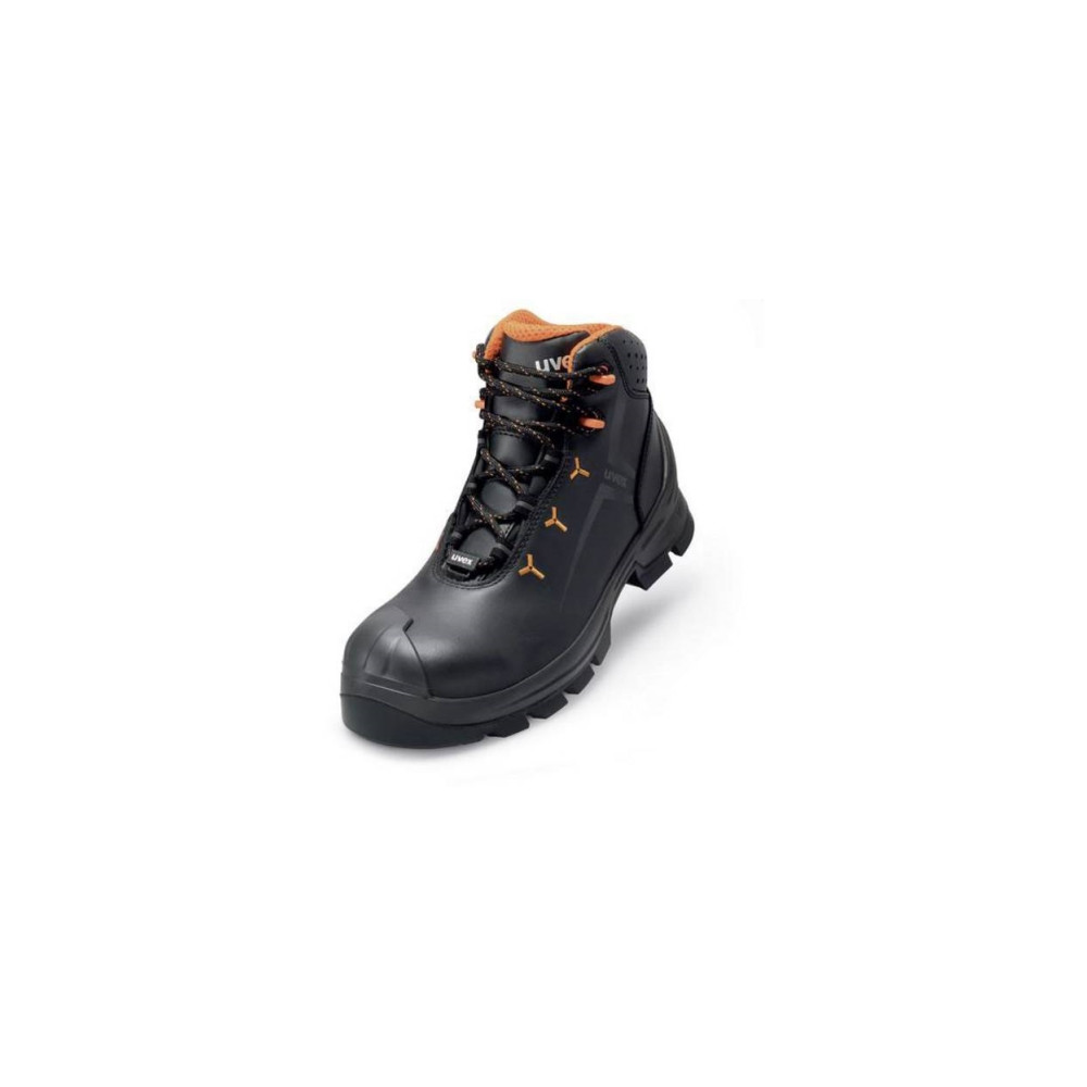 Produktbild för Uvex 65232, Unisex, Vuxen, Säkerhetskängor, Svart, Orange, E...