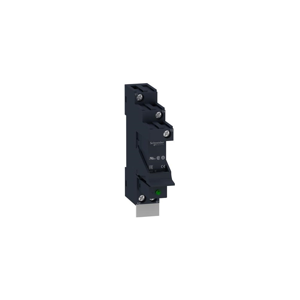 Produktbild för SCHNEIDER ELECTRIC Zelio RSB instickbensrelä och sockel med...