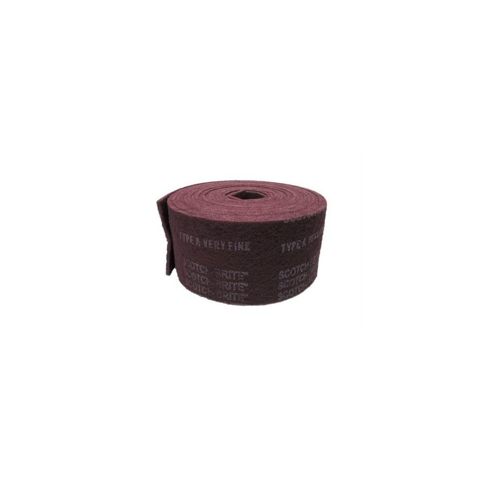 Produktbild för 3M Scotch-BriteTM CF-RL, A VFN, 100 mm x 10.000 mm, röd, 4 r...