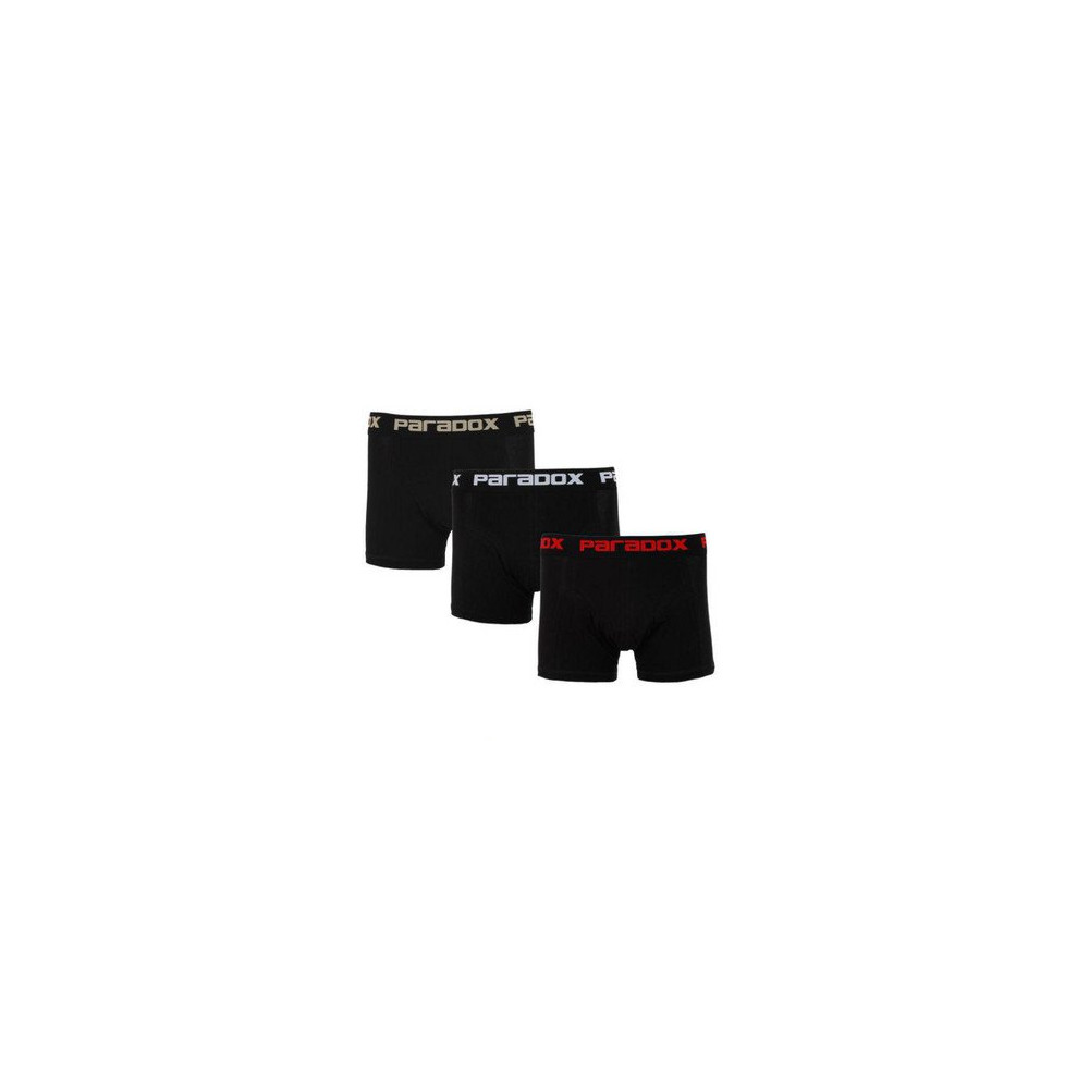 Produktbild för PARADOX boxershorts 3-pack svart 1