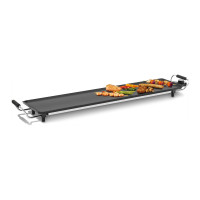 Produktbild för FRITEL Starter TY 1897 XXL - teppanyaki grill - silver/svart
