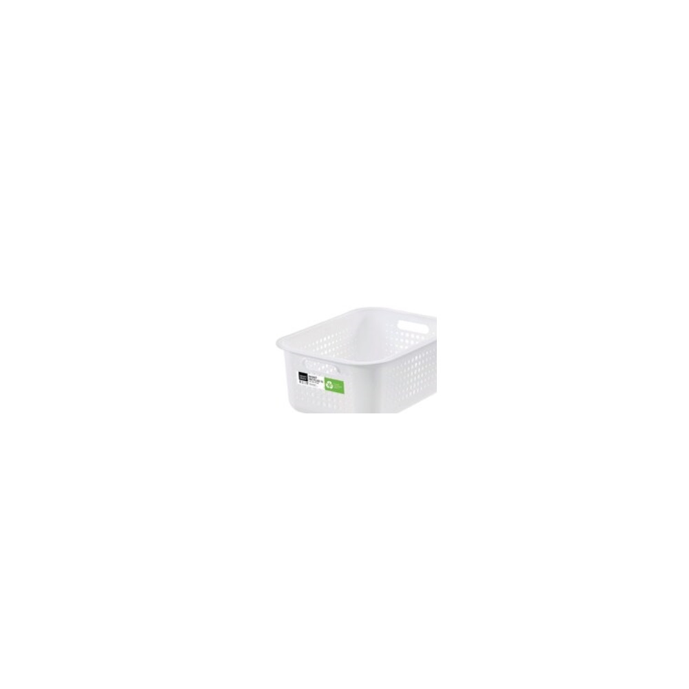 Produktbild för Förvaringskorg SmartStore Recycled 15 37 x 28 x 15 cm vit 10...