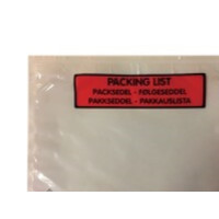 Produktbild för Följesedelsfickor C5 med tryck 175 x 235 mm 45 my (förpackni...