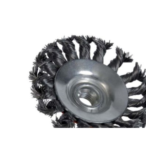 Saint Konisk borste tvinnad tråd Norton 100x13xM14 gänga 0,5 mm tr...