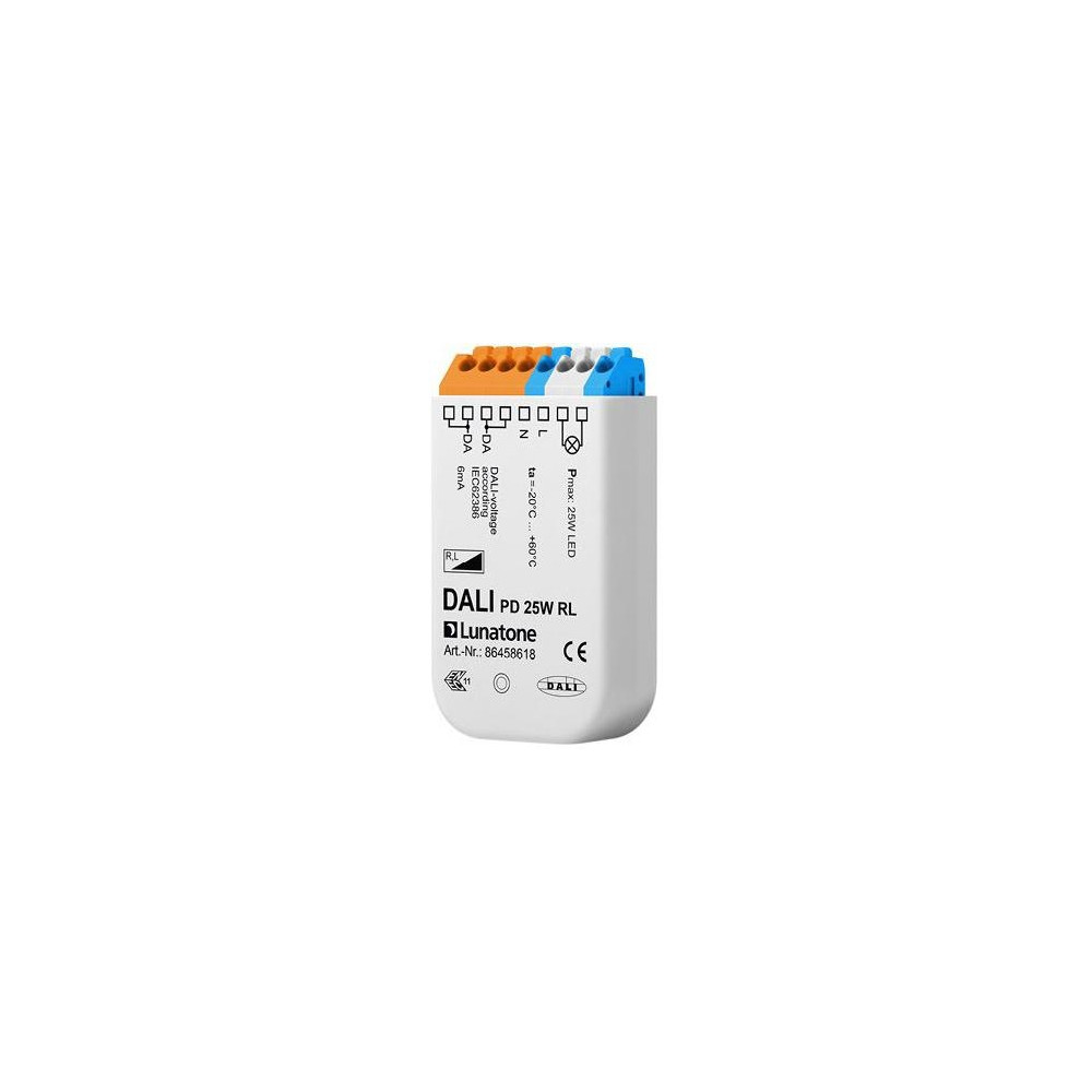 Produktbild för DALI-2 universell dimmer 25W för 230V LED-ljuskällor och dri...