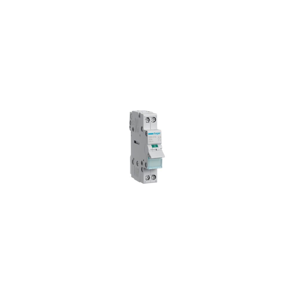 Produktbild för Hager SBN216, 16 A, 440 V, 1 modul(er), -20