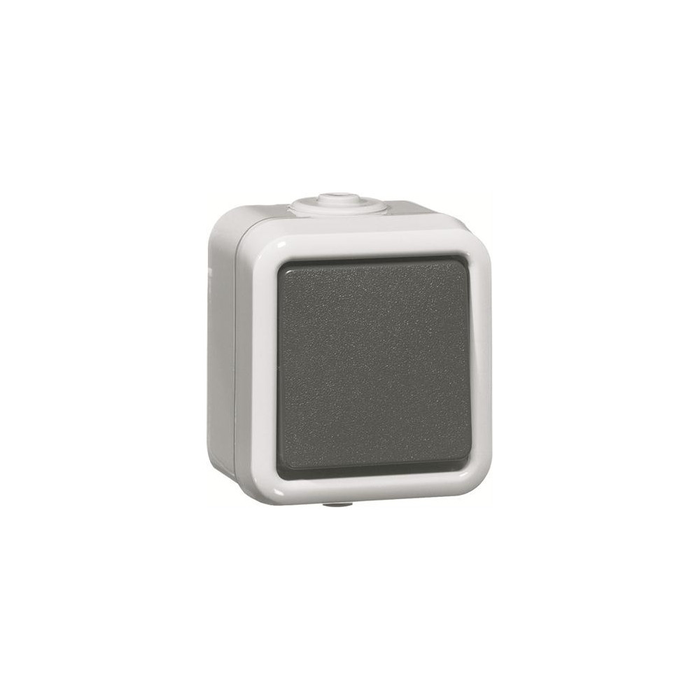 Produktbild för PEHA kopplingskontakt 250V IP54 stickklämmor, tangent/tryck,...