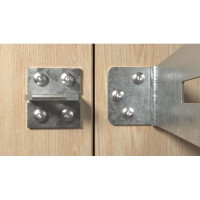 Produktbild för Fischer 670233, Skruv, Metall, Trä, Allmän användning, Helt...