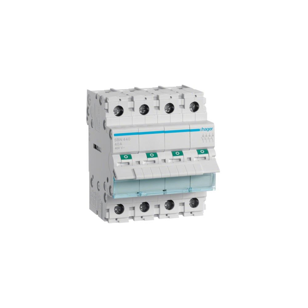 Produktbild för Hager SBN440, 40 A, IP20, -20