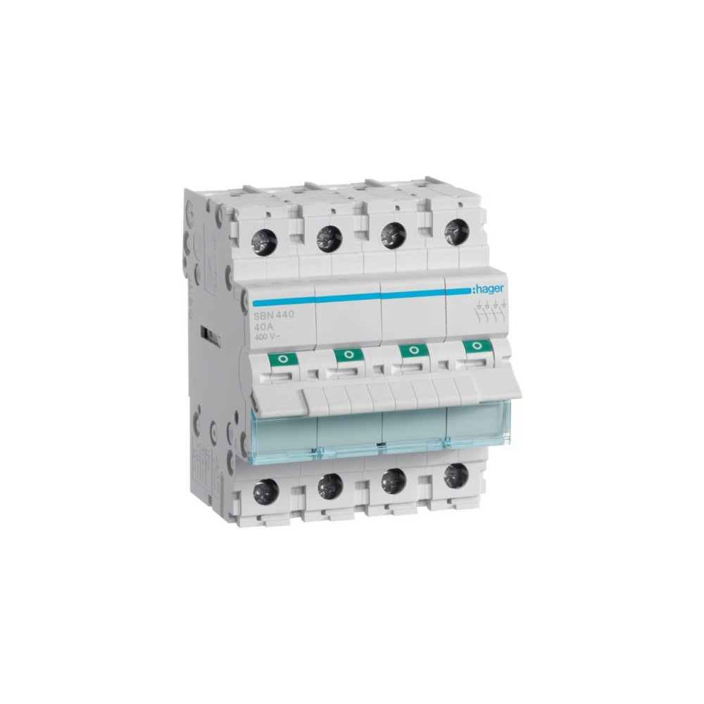 Produktbild för Hager SBN440, 40 A, IP20, -20