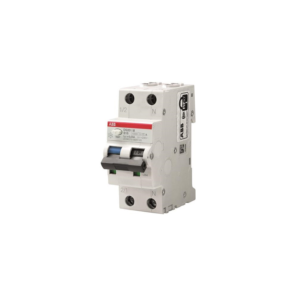 Produktbild för ABB DS201, Residual-current device with overcurrent protecti...