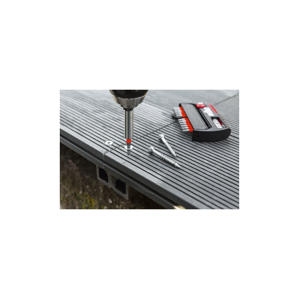 Produktbild för Wiha 42130, 5 styck, Torx, T20, 49 mm, 73 g, 25,4 / 4 mm (1...